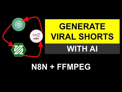 How to create viral shorts using AI automation (N8N + ChatGPT + FFmpeg)